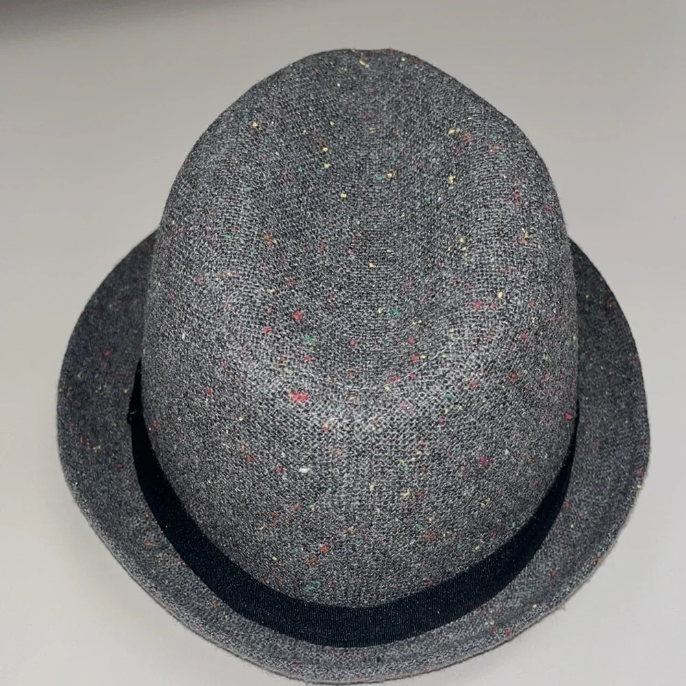 Goodfellow & Co unisex grey flecked fedora hat size L/XL
